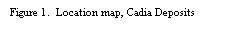 Text Box: Figure 1.  Location map, Cadia Deposits