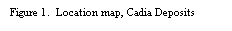 Text Box: Figure 1.  Location map, Cadia Deposits